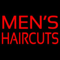 Mens Hair Cut Neon Sign