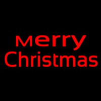 Merry Christmas Neon Sign