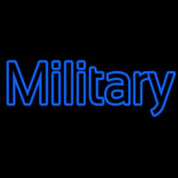 Military Neon Sign