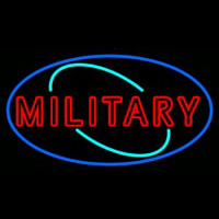 Military Neon Sign