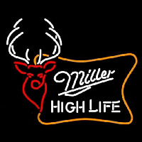 Miller High Life Buck Neon Sign