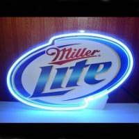 Miller Late Beer Neon Sign