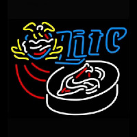 Miller Lite Hockey Neon Sign