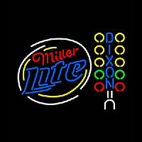 Miller Lite Larry Dixon Neon Sign
