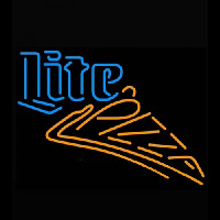 Miller Lite Pizza Neon Sign