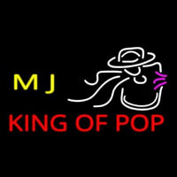 Mj King Of Pop Neon Sign