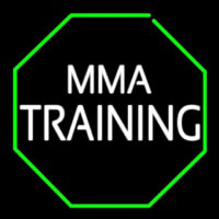 Mma Training Martial Arts Neon Sign