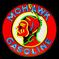 Mohawk Gasoline Neon Sign