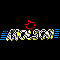 Molson Double Stroke Marquee Neon Sign