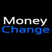 Money Change Neon Sign
