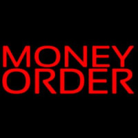 Money Order Neon Sign