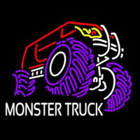 Monster Truck Neon Sign