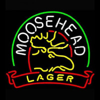 Moosehead Lager Beer Neon Sign