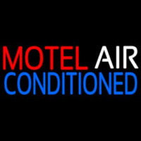 Motel Air Conditioned Neon Sign