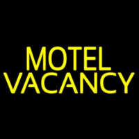 Motel Vacancy Neon Sign