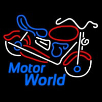 Motor World Neon Sign