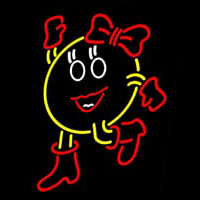 Ms Pac Man Neon Sign