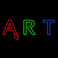 Multi Color Art 3 Neon Sign