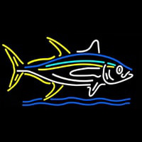 Multicolor Big Fish Neon Sign