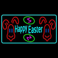 Multicolor Happy Easter 2 Neon Sign