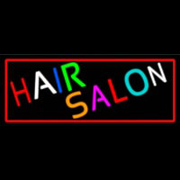 Multicolored Hair Salon Neon Sign