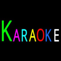 Multicolored Karaoke Neon Sign