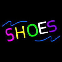 Multicolored Shoes Neon Sign