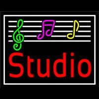 Music Studio 2 Neon Sign