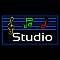 Music Studio Neon Sign