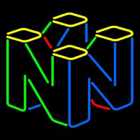 N Logo Neon Sign