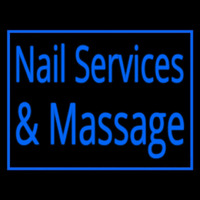 Nail Services And Massage Neon Sign