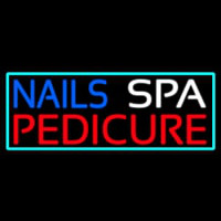 Nails Spa Pedicure Neon Sign