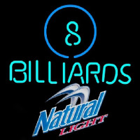 Natural Light Ball Billiards Pool Beer Sign Neon Sign