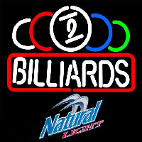 Natural Light Ball Billiards Te t Pool Beer Sign Neon Sign