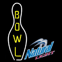 Natural Light Bowling Beer Sign Neon Sign