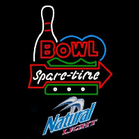 Natural Light Bowling Spare Time Beer Sign Neon Sign