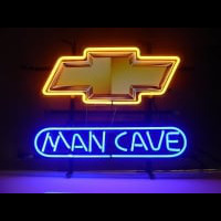 New Chevrolet Chevy Man Cave Neon Sign