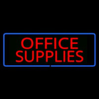 Office Supplies Neon Sign