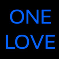 One Love Neon Sign