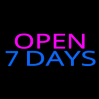 Open 7 Days Neon Sign