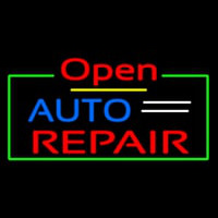 Open Auto Repair Neon Sign