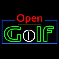 Open Golf Neon Sign