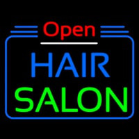 Open Hair Salon Neon Sign