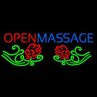 Open Massage Neon Sign