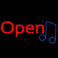 Open Music Tone Neon Sign