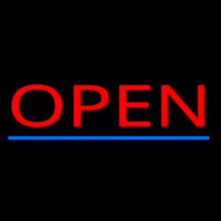 Open Neon Sign