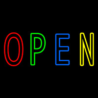 Open Neon Sign