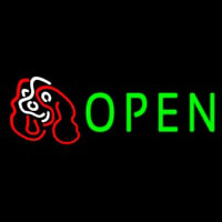 Open Neon Sign