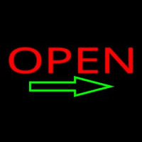 Open Neon Sign