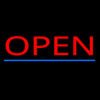 Open Neon Sign